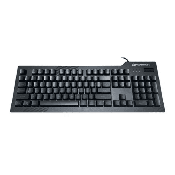 Refurbished CyberPowerPC KB161306 Wired Gaming Keyboard 01 Nohi White