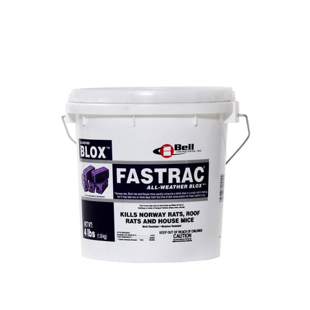 Fastrac Blox Rodenticide - 1 Pail (4 lb.)