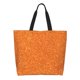 thumbnail image 1 of Disketp Orange Glitter Bolsa Tote Estampada para Mujer, Bolso de Hombro y de Mano para Compras y Viajes, 1 of 8