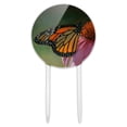 thumbnail image 1 of Acrylic Monarch Butterfly and Coneflower Cake Topper Party Decoration for Wedding Anniversary Birthday Graduation, 1 of 7