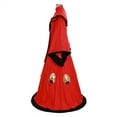 thumbnail image 4 of Padme Queen Red Dress Halloween Carnival Party Dress, 4 of 7