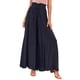 thumbnail image 2 of Pantalones Casuales para Mujer, con Cintura Elástica y Pierna , con Bolsillos. Negro XXL, 2 of 9