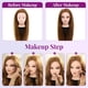 thumbnail image 2 of Cabeza Maniquí Neverland Belleza y Salud de 28" con 80% Cabello Humano, 2 of 9