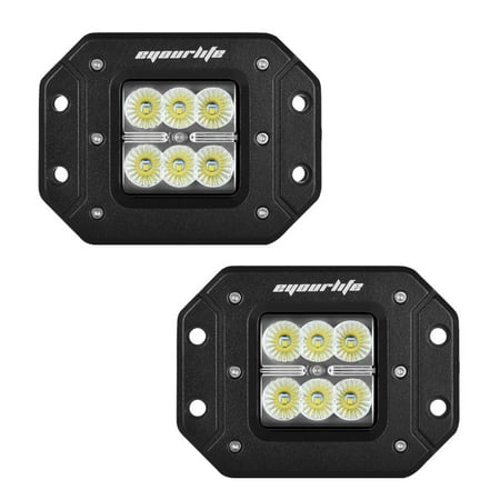 eyourlife 2pcs 18w 1620lm