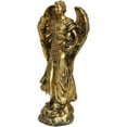 Ebros Faux Bronze Catholic Holy Archangel Saint Barachiel Statue 4.75