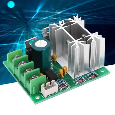 

PWM Speed Controller Durable Simple Installation Rated Current 10A Reliable DC Motor Controller Motors Within 200W Of 24V For Low Voltage Motors