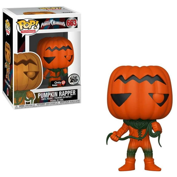 Funko Pop Television: Power Rangers - Pumpkin Rapper Collectible Figure, Multicolor