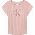 thumbnail image 6 of Calvin Klein Kids' 3-Piece Cotton Set (Pink, 2T), 6 of 7