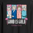 thumbnail image 3 of Golden Girls - Good As Gold Group Blocks - Men's Long Sleeve T-Shirt, 3 of 5