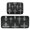 The Cross Designs, variant on 2-Piece Ultra Soft Absorbent Floor Mats With Anti-Skid Backing For Kitchen Bathroom Laundry Room The Cross Designs