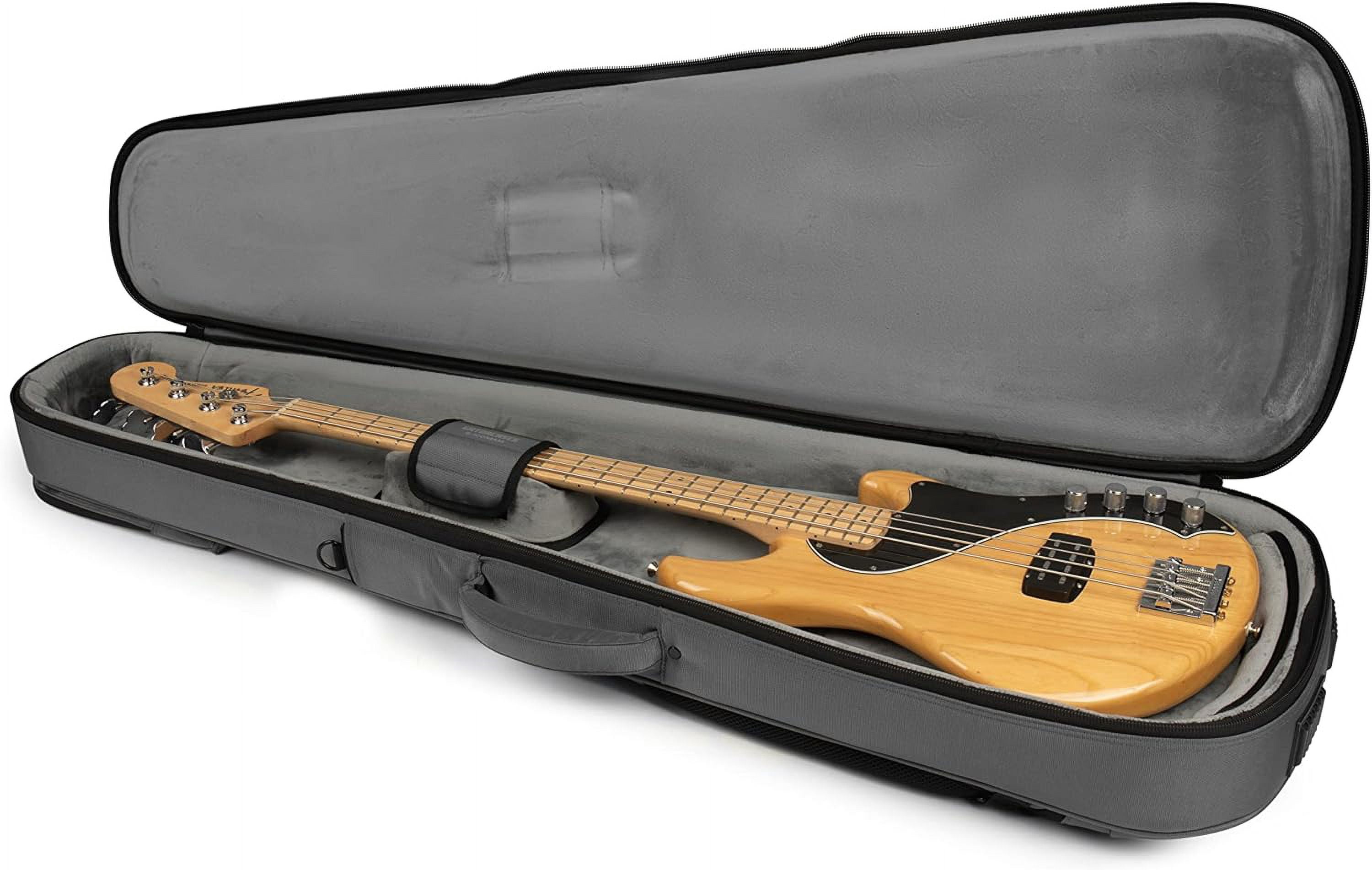 Gator ICON Series Gig Bag for Electric Bass Guitars Gray