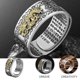 thumbnail image 4 of EeaseMX Anillo decorativo para dedo masculino, anillo de aleación ajustable, joyería masculina, 4 of 7