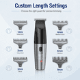 thumbnail image 2 of Wundmed Hair Clippers for Men, Cordless Clippers for Hair Cutting with LED Display and6 Limiting Combs, Black, 2 of 8