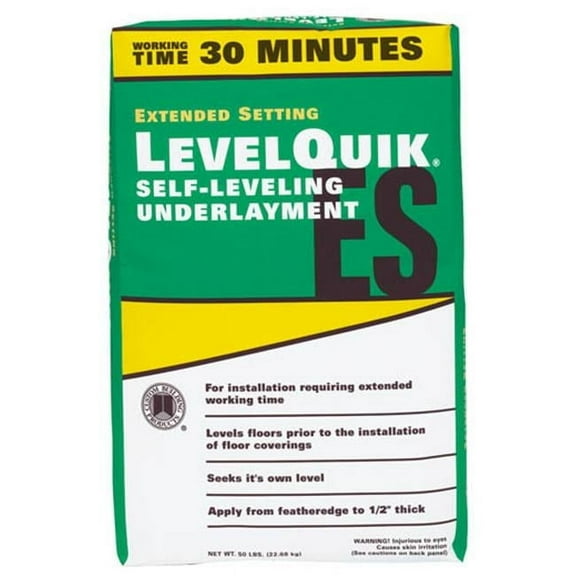 Custom Building Products 50 Lb LevelQuik Extended Set Self-Leveling Underlaymen