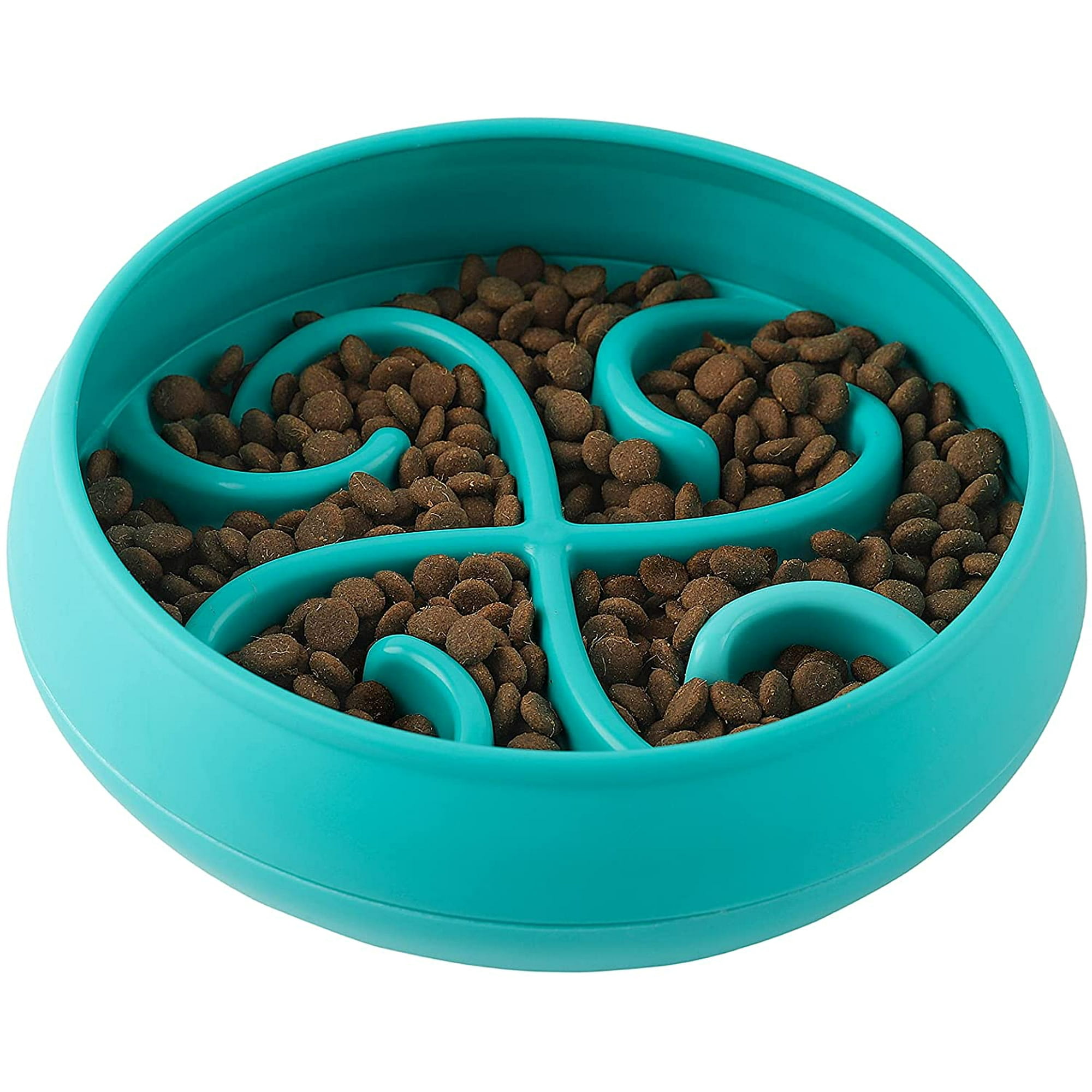 Yeashow Tumbler Slow Feeder Dog Bowl Large 1100ml Pet Slow Down Feeding Dishes Maze Interactive Dog Puzzle Fun Feeder Bloat Stop Slo Bowl Non Toxi