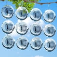thumbnail image 1 of Giradores de viento reflectantes Bird Deterren Ngdiluxury de 3.9 pulgadas, 12 unidades, 1 of 6