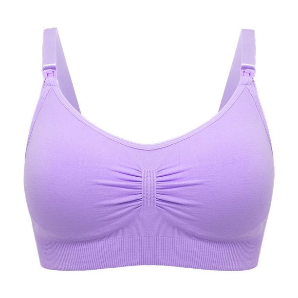 Sujetador de Lactancia para Maternidad de Mujer, Ropa Interior, Transpirable, Realce, Talla Grande, Alta Calidad, Amamantar, No Tiene Costura