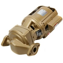 Bell & Gossett 102208LF, Model PR AB, Series PR, Bronze Booster Pump, 1/6 HP, 115 Volts, 1 Phase, 1725 RPM, Lead Free