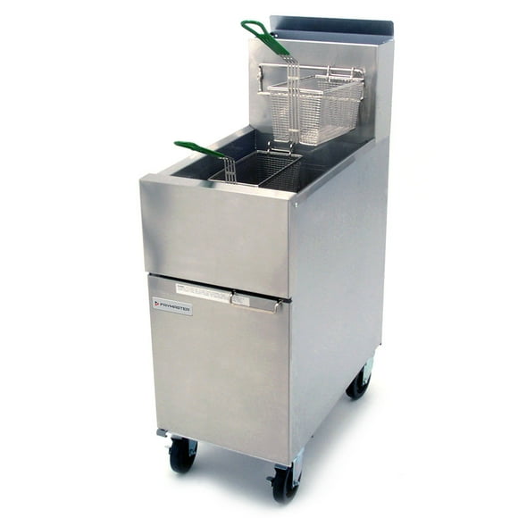 Dean SR152G Friteuse à Gaz - (1) Pot de 50 lb, Modèle au Sol, Propane Liquide