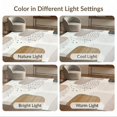 thumbnail image 7 of ODIKA 8'x10' Washable Area Rug Non-Shedding, Easy Care, Beige Abstract Boho Brushstroke Minimalist Speckled An Under for King Size Bedroom Bed, Master Suite, 7 of 7