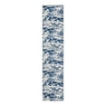 thumbnail image 6 of Unique Loom Blossom Collection Area Rug - Ocho (2' 7" x 12' Runner Navy Blue/Ivory), 6 of 7