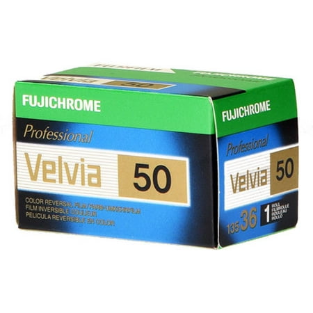 Fuji Fujichrome Pro Velvia 50 135-36 35mm Color Slide Film (1