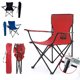 thumbnail image 4 of Silla Camping Y Playa Plegable Portatil Impermeable Para Exteriores Alberca Jardin Rojo, 4 of 4