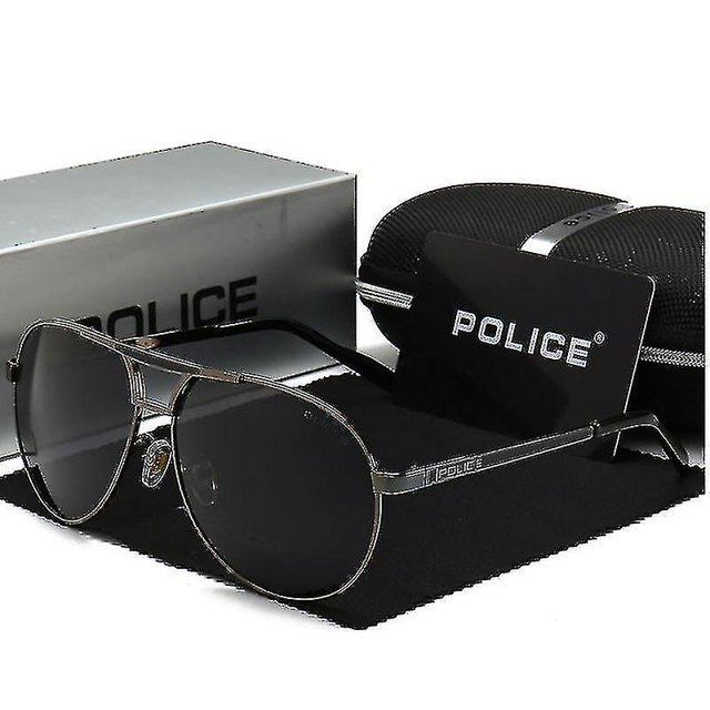 Police Men's Polarized Uv400 Sunglasses Aviator Glasses