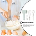 thumbnail image 4 of EeaseCA 1 Set Kitchen Egg Beater Electric Hand Mixer Cordless Handheld Mixer (Green), 4 of 8