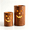 2PCS, variant on 2026 New Model Jack O'Lantern Hurricane Candle Holder 2026 Halloween Jack O'Lantern Hurricane Candle Holder Dark Academy Tabletop Accessory Halloween Resin Pumpkin Hurricane Candle Holder