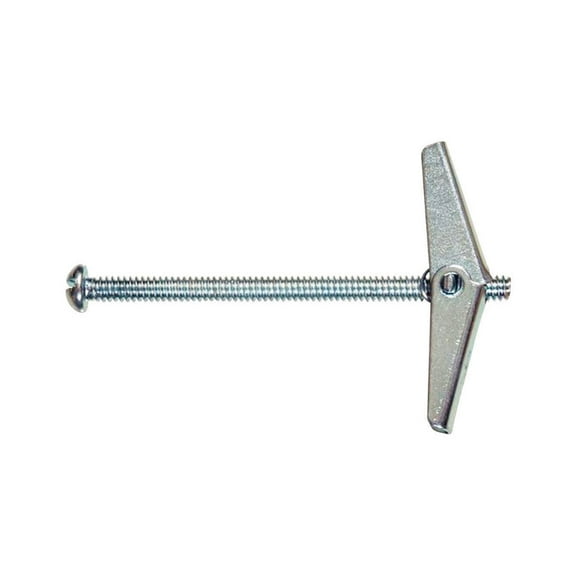 HILLMAN Fas-N- Tite 5/16 in. D X 6 in. L Round Zinc-Plated Steel Toggle Bolt 10 pk, Each