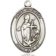 thumbnail image 3 of Extel Medium Oval Pewter St. Clement Medal, Made in USA, 3 of 10