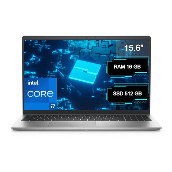 Laptop Dell Inspiron 3520 15, Intel Core i7, RAM 16 GB, SSD 512, S.O. Windows 11 Full HD