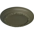 thumbnail image 3 of Ekena Millwork 12 1/2"OD x 1 1/2"P Carlsbad Ceiling Medallion (Fits Canopies up to 7 7/8"), Hand-Painted Witch Hazel, 3 of 7