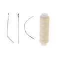 thumbnail image 3 of Nylon Hair Track Weft Weave Sew Thread + J+ For Clip In Extensions Beige, 3 of 5