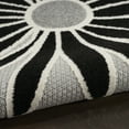 thumbnail image 5 of Nourison Aloha Indoor/Outdoor Black White 9' x 12' Area Rug, (9x12), 5 of 9