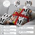 thumbnail image 4 of Mothers Day Personalized Gifts, Custom Photos Blanket Mom Gifts from Daughter Son Customized Picture Blanket, Mother's Day Christmas Birthday Best Gift for Mom Grandma Wife 3 Photos Blankets, 4 of 5