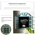 thumbnail image 3 of Window Chalkboard Sign,Easy Hanging Message Board for Shop Wall or Home Innovative Design Multifunctional Cover for Meter Box, 3 of 8