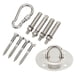 thumbnail image 4 of Gancho de Hamaca, Percha de Techo de Servicio Pesado de Acero Capacidad inoxidable de Soporte Fuerte Ampliateo Aplicable Fácil de Instalar para Candelabros, 4 of 7