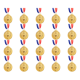 thumbnail image 1 of Medalla Trofeo Premios Accesorios Trigo Recompensa Al Ganador Por Competencia Deportiva (Oro), 1 of 4