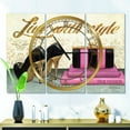 thumbnail image 2 of DesignArt Horloge Murale Grande Style de Vie Fabuleux Or II, 2 of 2