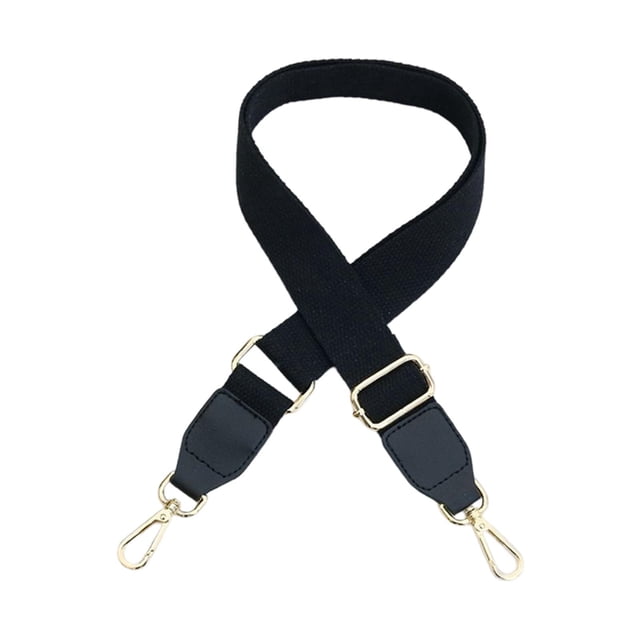 Correa ancha para el hombro, correa para , correa de repuest bolsa de lona para niñas negro Zulema reemplazo de la correa del bolso