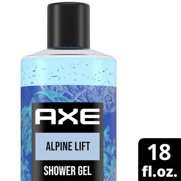 Axe Fine Fragrance Collection Men's Liquid Body Wash Blue Lavender, 18