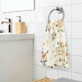 thumbnail image 3 of Yayeee 100% Cotton Hand Towels for Bathroom 16" x 28" Soft Absorbent Kitchen Towel, Birds Sunflowers, 3 of 7