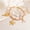 SL41546, variant on Gold Sea Life Charm Bracelet for Women, Starfish Shell Beach Colorful Rope Bracelet, Adjustable Ocean Jewelry for Summer Vacation Gift for Her