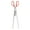 Silver Straight, variant on Riousery Stainless Steel Crab Tongs, 20.5 Inches Straight Mouth Scissor Pliers, Thickened Non-Slip Fish Gripper Tool for Live Crabs, Eels, and Saltwater Fishing Trips