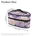 thumbnail image 6 of HELLHERO Travel Iron Carrying Storage Bag Light Purple Rabbit Handheld with Handle and Zipper, Case Only, 6 of 6