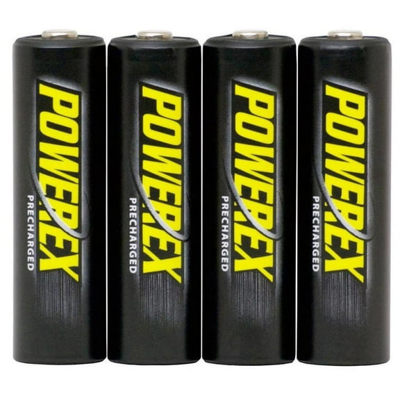 Maha Powerex Precharged AA 1.2V 2600mAh Low Self-Discharge Rechargeable NiMH Battery, 4-Pack