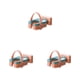 thumbnail image 2 of Bearachild Soporte para secador de pelo Cepillos Estante de plástico Autoadhesivo Ahorro de espacio Estante de almacenamiento Interior Sala de estar naranja 3piezas Bearachild CBP186599, 2 of 6