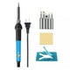 thumbnail image 2 of Kit de soldador de 60 W, temperatura ajustable, calentamiento rápido, soldador eléctrico con 5 puntas, 2 of 12